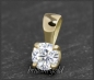 Preview: Diamant Anhänger 0,268ct, 585 Gold, IGI Zertifikat