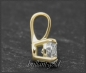 Preview: Diamant Anhänger 0,268ct, 585 Gold, IGI Zertifikat