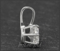 Preview: Gold Brillant Anhänger 0,61ct, Top Wesselton, Si2