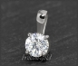 Preview: Brillant Anhänger in 585 Gold; 0,66ct, F & Si1
