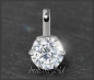 Preview: Brillant Anhänger 585 Gold; 1,62ct & Si2-3; Gleiter