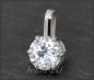 Preview: Brillant Anhänger 585 Gold; 1,62ct & Si2-3; Gleiter