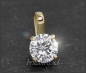 Preview: Brillant Anhänger 585 Gold; 1,04ct in Si2; Reiter