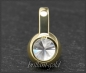 Preview: Gold Brillant Anhänger mit 1,12ct, Top Wesselton F