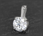 Preview: Brillant 585 Weißgold Anhänger 1,03ct, Si2