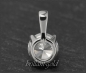 Preview: Brillant 585 Weißgold Anhänger 1,03ct, Si2