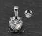 Preview: Brillant 585 Weißgold Anhänger 1,03ct, Si2