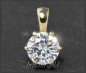 Preview: Brillant Anhänger 585 Gold; 1,38ct; Top Wesselton