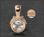 Preview: Brillant Anhänger 585 Gold; 1,23ct, River E & VS1