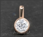 Preview: Anhänger in 585 Gold; 0,68ct Brillant, River, Si1-2