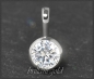 Preview: Brillant Anhänger aus 585 Gold; 1,36ct, River D