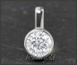 Preview: Brillant Anhänger 585 Gold; 1,12ct, Top Wesselton F