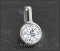 Preview: Brillant 585 Gold Anhänger 0,95ct, F & Si2-3
