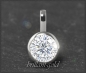 Preview: Brillant Anhänger 585 Gold; 0,94ct, Top Wesselton, Si3