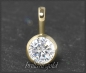 Preview: 585 Gold Diamant Anhänger mit 1,07ct; Si1-2