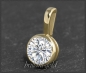 Preview: 585 Gold Diamant Anhänger mit 1,07ct; Si1-2