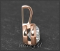 Preview: Brillant Anhänger mit 1,09ct; 585 Rotgold Reiter