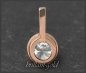 Preview: Brillant Anhänger mit 1,09ct; 585 Rotgold Reiter