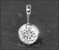 Preview: Brillant Anhänger aus 585 Weißgold; 0,99ct, Si2