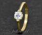 Preview: Brillant 585 Gold Ring 0,46ct, mit DGI Zertifikat