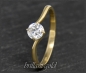 Preview: Brillant 585 Gold Ring 0,55ct, Top Wesselton; Si1