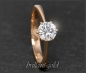 Preview: Brillant 585 Gold Ring 0,93ct, Si1; Solitärring