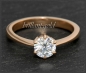 Preview: Brillant 585 Gold Ring 0,93ct, Si1; Solitärring