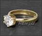 Preview: Brillant 585 Gold Ring; 1,38ct, Si; Solitärring