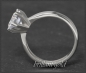 Preview: Brillant 585 Weißgold Ring 1,28ct, River