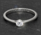 Preview: Brillant 585 Gold Ring 0,25ct, Si2; DGI Zertifikat