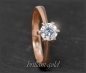 Preview: Brillant Ring 585 Gold 0,70ct Solitär, Si3