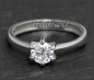 Preview: Brillant 585 Gold Ring; 0,71ct, Wesselton; VS1