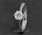 Preview: Brillant 585 Gold Ring; 0,71ct, Wesselton; VS2
