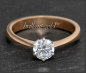 Preview: Brillant 585 Gold Ring mit 0,70ct, River, Si2