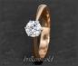 Preview: Brillant 585 Gold Ring mit 0,70ct, River, Si2