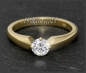 Preview: Diamant 585 Gelbgold Ring mit 0,53ct, Si1