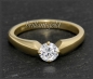 Preview: Diamant 585 Gelbgold Ring mit 0,53ct, Si1