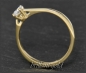 Preview: Brillant Ring Lupenrein 0,25ct, River; 585 Gold