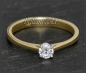 Preview: Brillant Ring 585 Gold 0,28ct, Si1; DGI Zertifikat