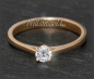 Preview: Brillant 585 Gold Ring 0,25ct, Si1-2; Verlobungsring