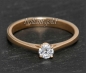 Preview: Brillant 585 Gold Ring 0,33ct, Si1; DGI Zertifikat