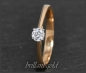 Preview: Brillant Ring aus 585 Gold; 0,27ct, River D, VS1