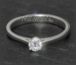 Preview: Brillant Ring mit 0,28ct, River D, Si1