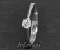 Preview: Brillant Ring mit 0,28ct, River D, Si1