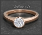 Preview: Brillant Ring aus 585 Gold, 0,75ct, River E, Si2-3