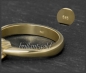 Mobile Preview: Brillant 585 Gelbgold Ring mit 1,06ct, River, Si