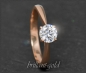 Preview: Brillant Ring 585 Gold; 0,60ct, River E & VVS2