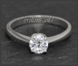Preview: Brillant Ring mit 0,73ct, Si; Verlobungsring