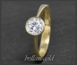 Preview: Brillant Ring 585 Gold mit 0,94ct Brillant, Si2