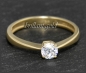 Preview: Brillant Ring 585 Gold; 0,37ct, Si1; DGI Zertifikat
